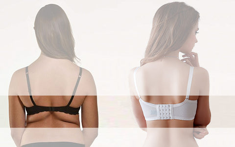 Back fat bulges vs Japanese bra design that conceals those rolls