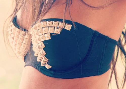 DIY Studded Bra