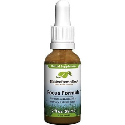 Native Remedies - Focus Formula