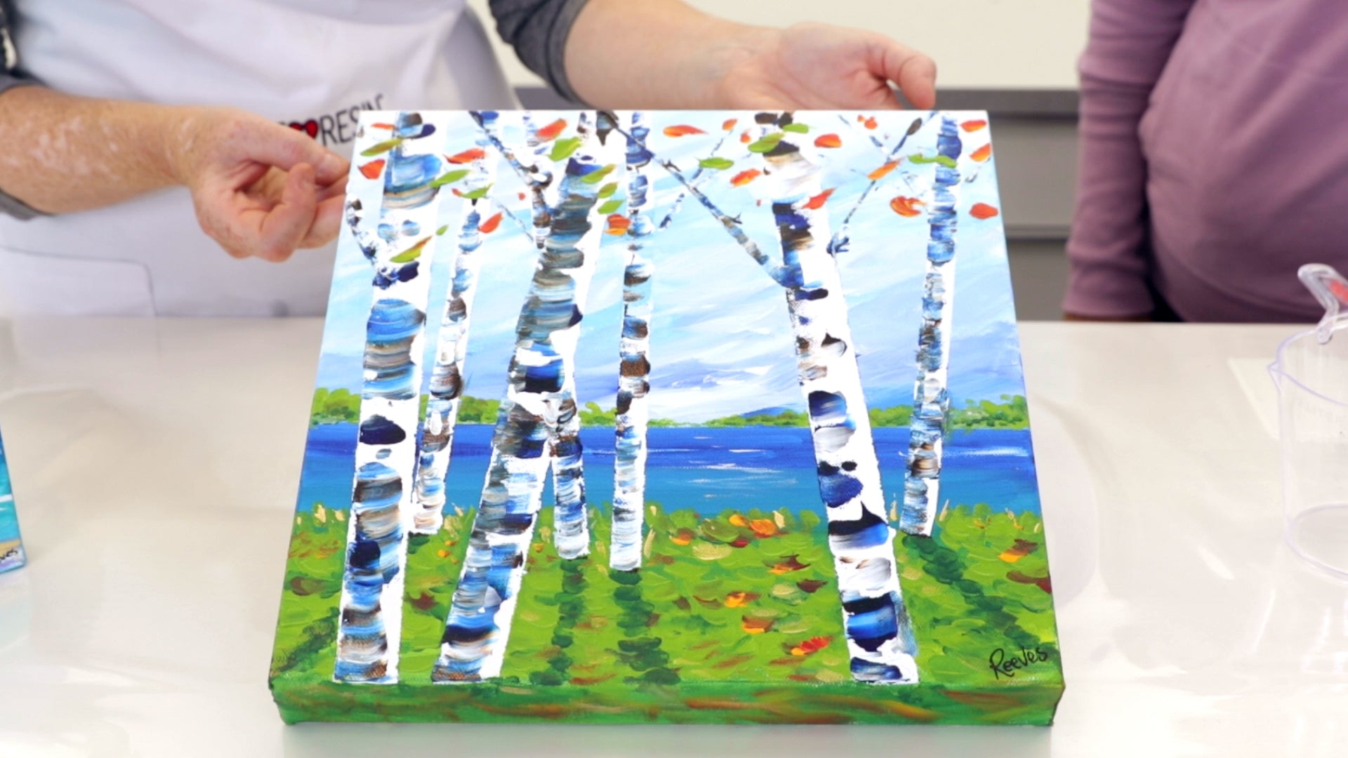 Resin a Canvas for Beginners - Prepare Your Artwork
