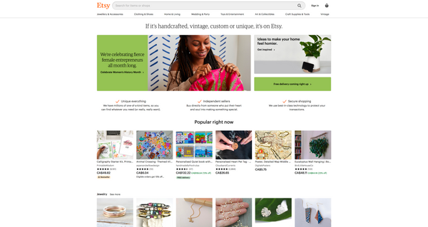 Make Money as an Artist - Sell your art through Amazon Handmade and Etsy