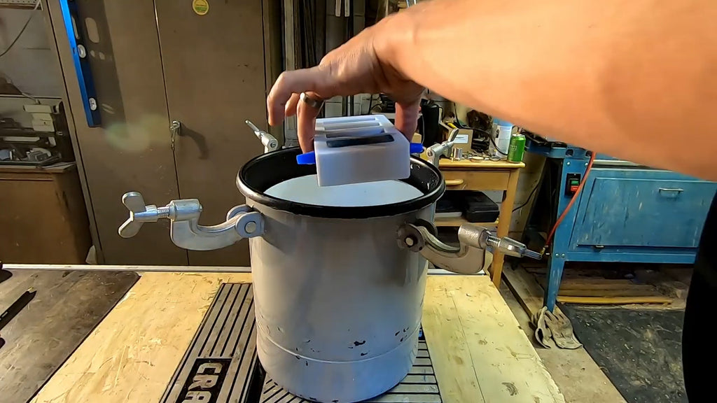 Make A Custom Resin Pen - Place the mold into a pressure pot