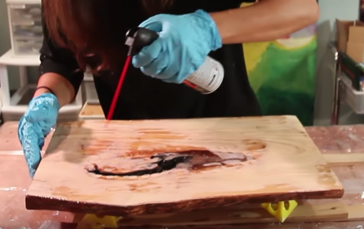 Surface Preparation Before Applying Epoxy Resin- ArtResin to a painting