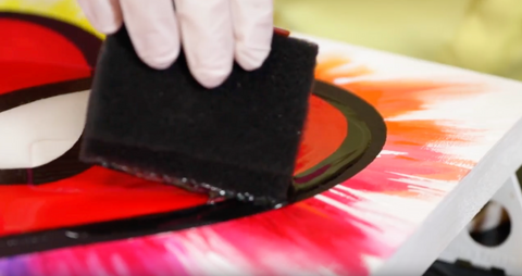 Pour And Spread Epoxy Resin - disposable foam brush