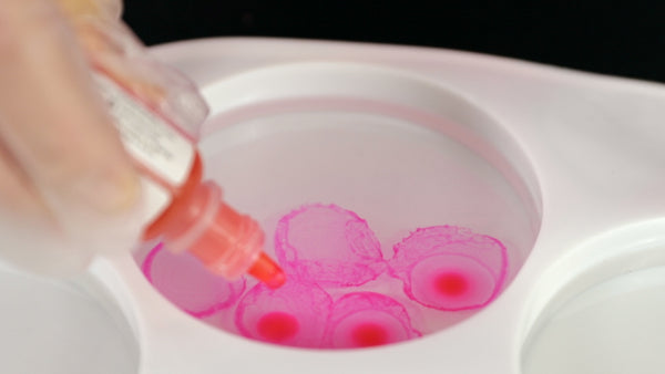 Petri Dish Art - drop your favourite colors directly from the bottle into your resin