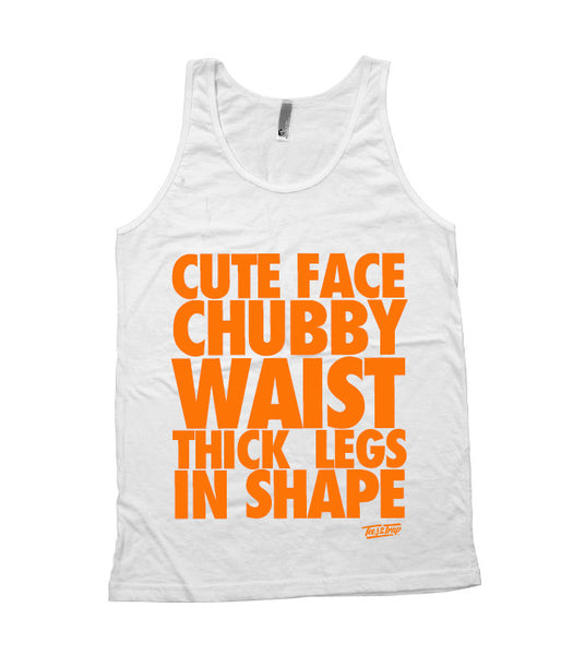 Cute Face Chubby Waist Tank Tees In The Trap® 9983