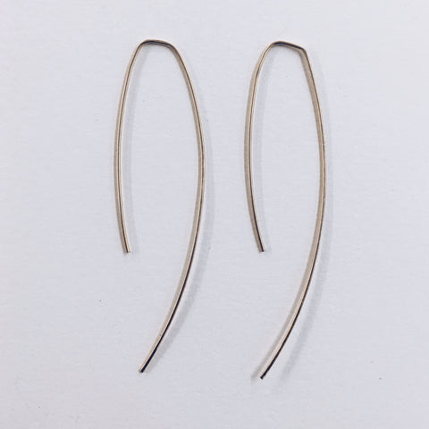 Long Curve Ear Threaders