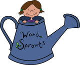 Image of Word Sprouts and watering can