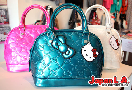 New Hello Kitty Embossed Bags For Spring! – JapanLA