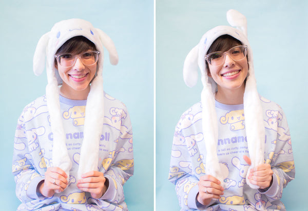Sanrio Cinnamoroll Hat with moving ears Hat From Japan