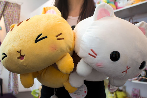 cute japanese cat plush