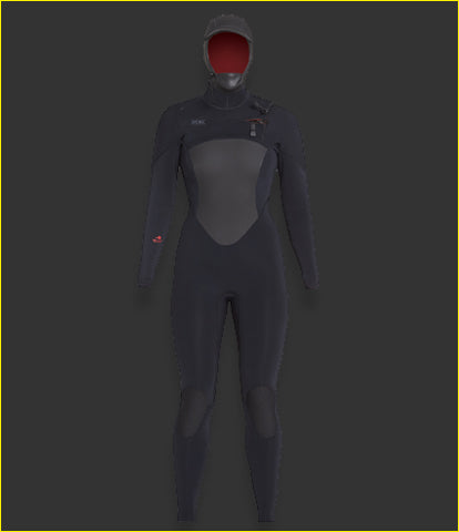 Womens 5/4 Drylock Wetsuit Photo