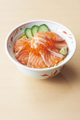 YAYOI Japanese restaurant salmon don