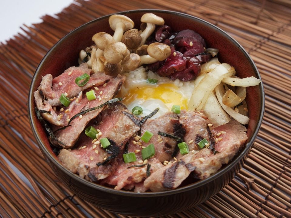 Wagyu Rice Bowl at Wan Niu Wan