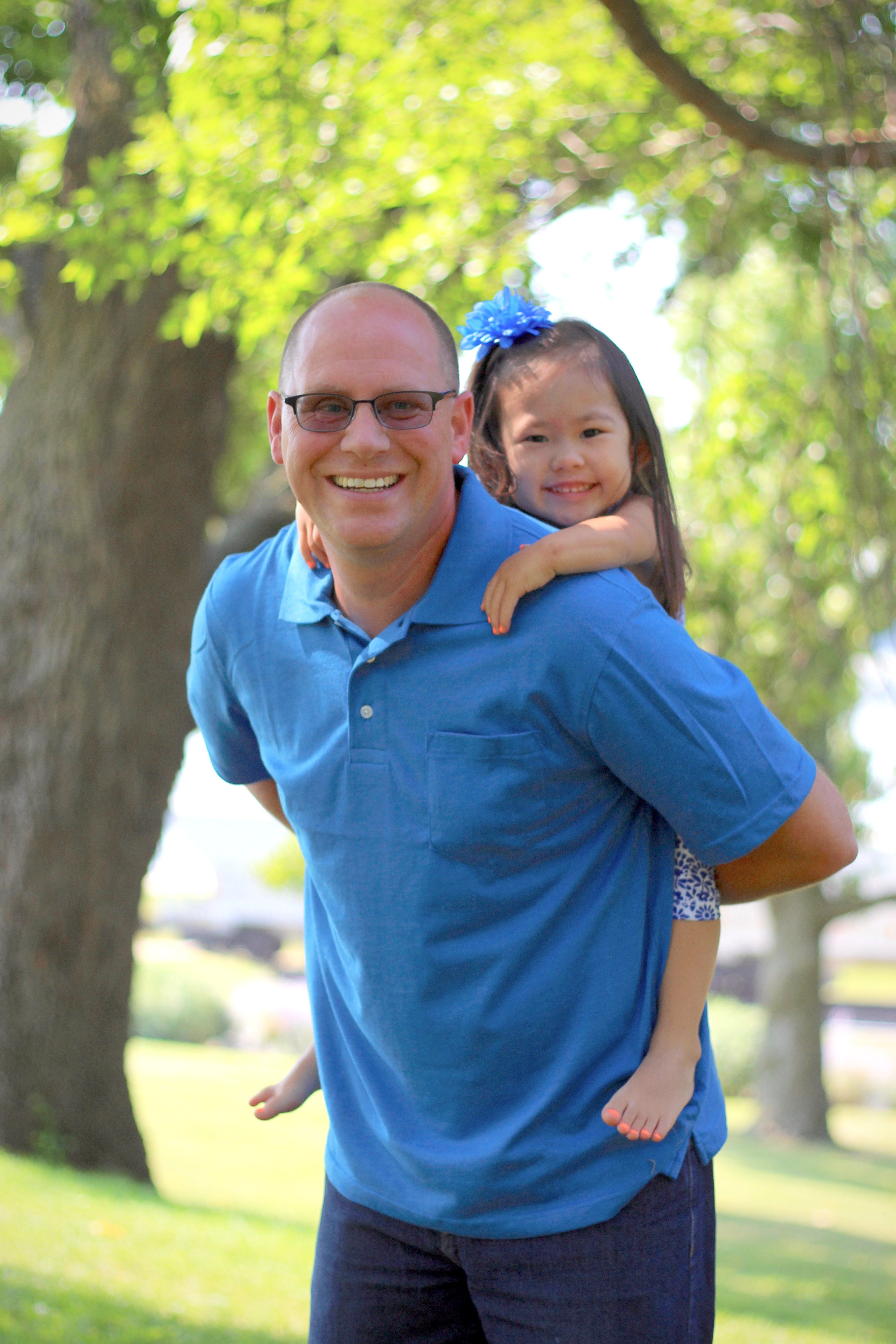 Molly and her dad