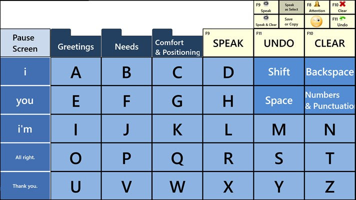 AlphaCore Large Keyboard