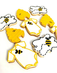 Bumble bee sugar cookies