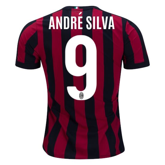 AC Milan 17/18 Home Jersey André Silva 
