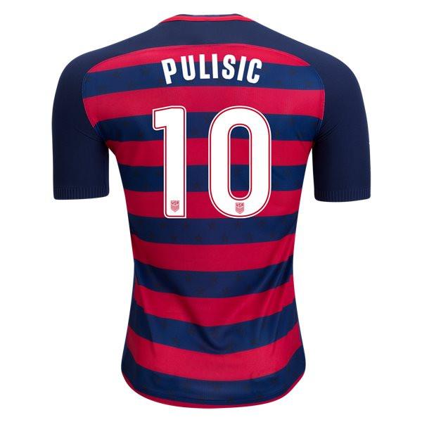 USA 2017 Gold Cup Jersey Pulisic #10 