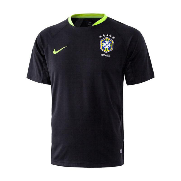 brazil soccer training jersey