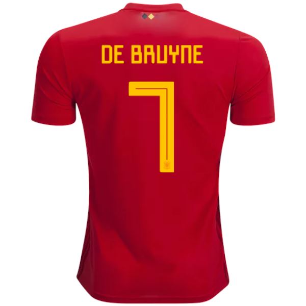 kevin de bruyne belgium jersey