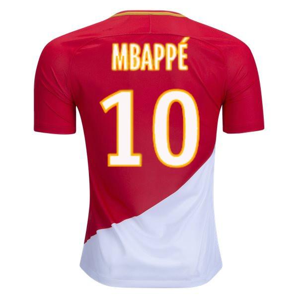 AS Monaco 17/18 Home Jersey Mbappé #10 
