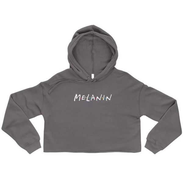 melanin crop hoodie