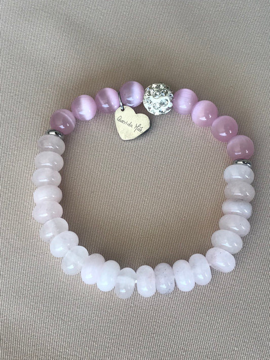 Pulseira Aura de Amor Rosa