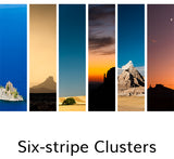 Six-stripe Clusters, © Globop Photography LLC