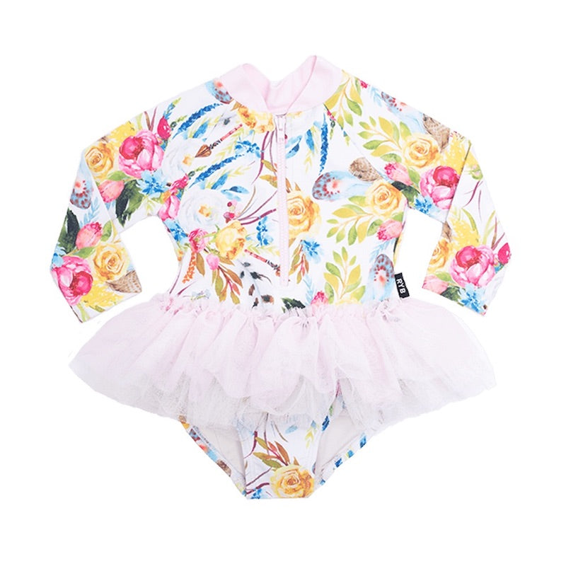 Rock Your Baby Bohemia Tulle LS One Piece