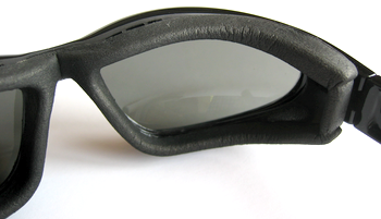 AirShield eye cup on 7eye glasses