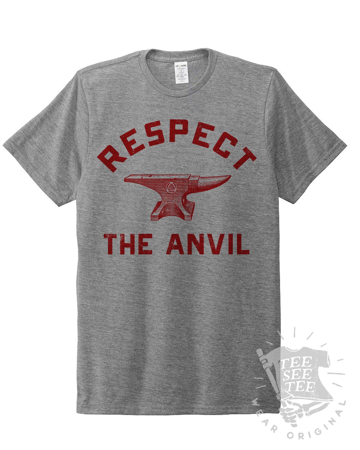 Workshop Merch Respect The Anvil Unisex T-Shirt Tee See Tee