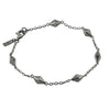 CROSS ELEMENTS - SEGMENTED BRACELET (Sterling Silver)