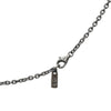 CROSS ELEMENTS - NECKLACE WITH CROSS AND SMOKY QUARTZ (Sterling Silver)