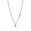 CROSS ELEMENTS - SMALL CROSS NECKLACE (Sterling Silver)