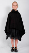 SONS OF SIOUX - SWEATSHIRT PONCHO, IN BLACK