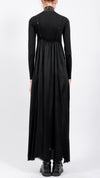 SANCTA MUERTE - MAXI DRESS, IN BLACK