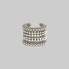 OBJECT AND DAWN - KHUTULUN WIDE 4D CUFF, IN PEARL