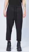 THOM KROM - SLIM FIT TROUSERS MST 431, IN BLACK