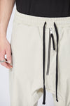 THOM KROM - WOVEN STRETCH MATERIAL DROP CROTCH SHORTS MST 439, IN SAND