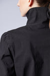 THOM KROM - STAND UP COLLAR JACKET MSJ 471, IN BLACK