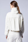 THOM KROM - HOODED SWEAT JACKET WSJ 472, IN CREAM