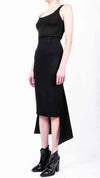 DAVID'S ROAD - WOOL SKIRT, IN BLACK