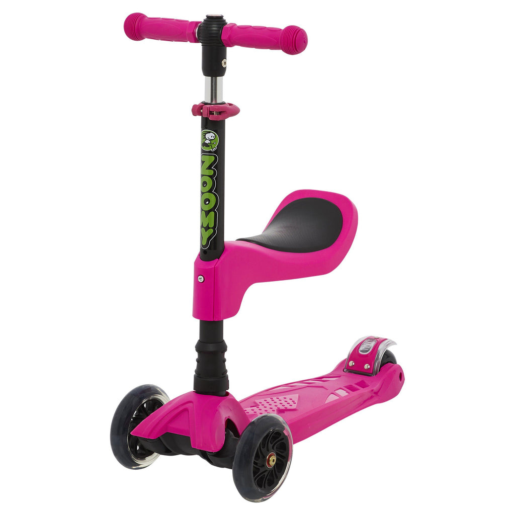 light up scooter pink