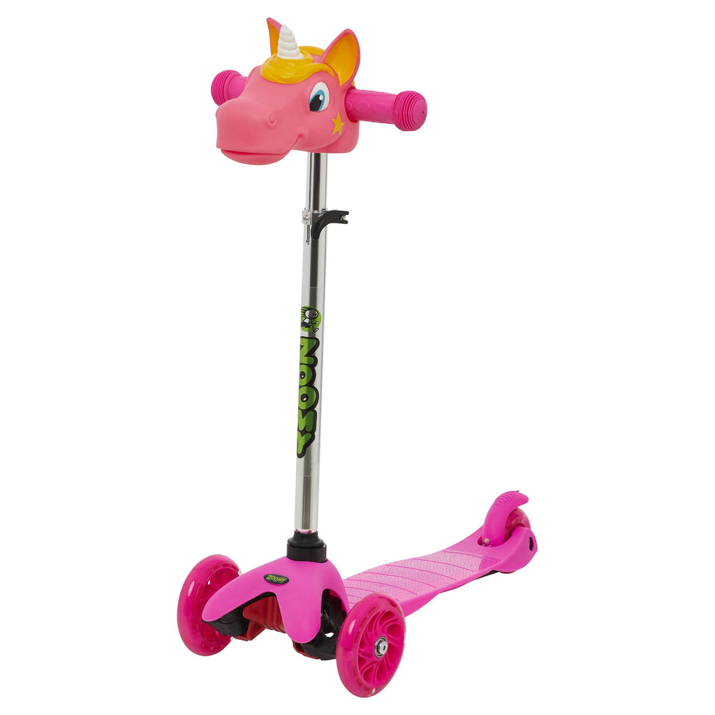 pink unicorn scooter