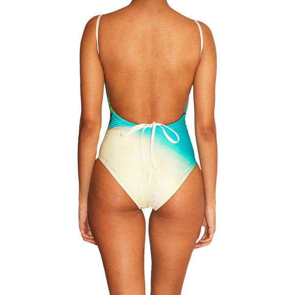 Hidden Beach Spaghetti Strap One piece