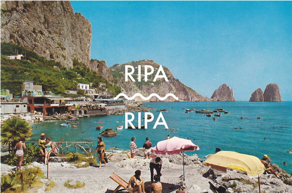 Ripa Ripa Capri Swimwear Logo