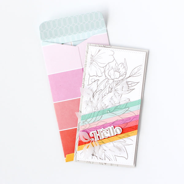 Essentials Mini Slimline Envelope die set – Pinkfresh Studio