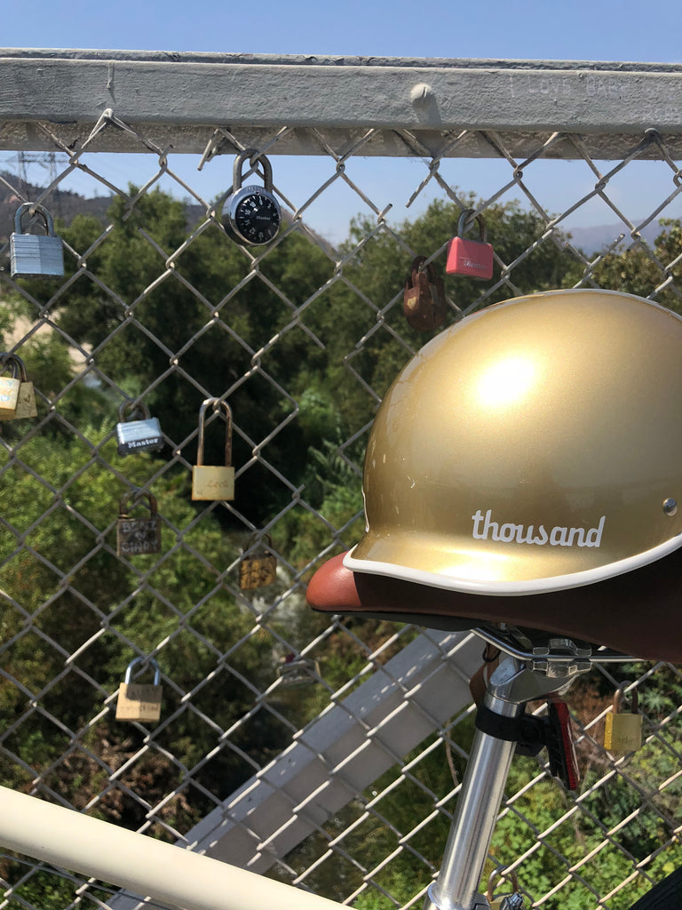 Thousand Helmet on Brooklyn Bicycle Co. Lorimer