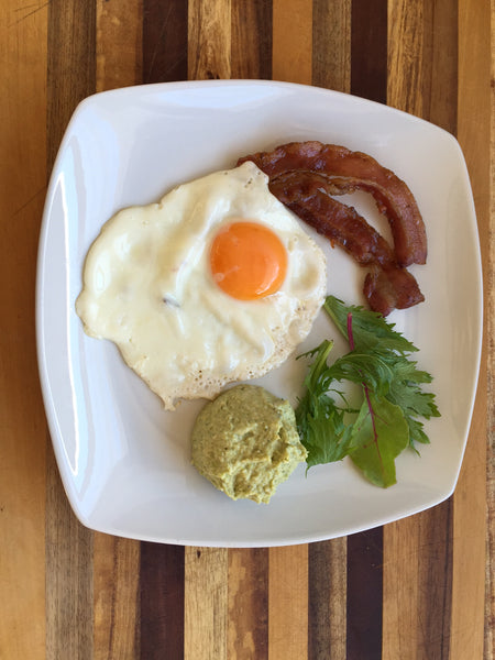 Breakfast with your Broccoli Cottage Cheese Spread